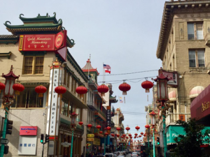 Chinatown in San Fransisco is the largest Chinese community outside of Asia. (photo by Sofie DeWulf)